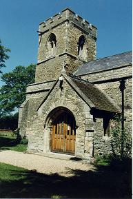 Another of our most photogenic churches in an apparently rural setting.